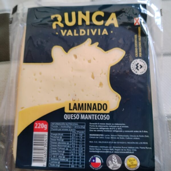 Queso laminado mantecoso